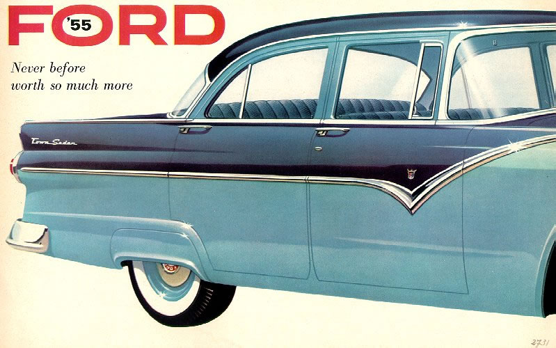 1955 Ford Brochure Page 5